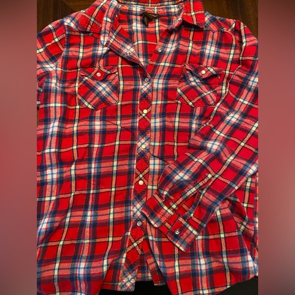 Bit & Bridle Tops - Bit & bridle button down shirt